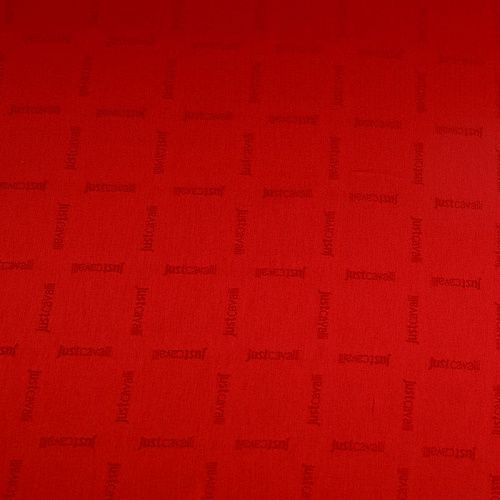 Ткань подкладочная 045-14885 красный жаккардовый