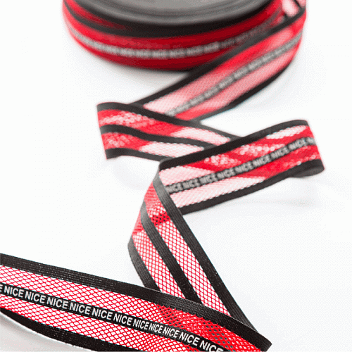 Резинка TBY декоративная 40 мм Nice ET20-074001 красный 