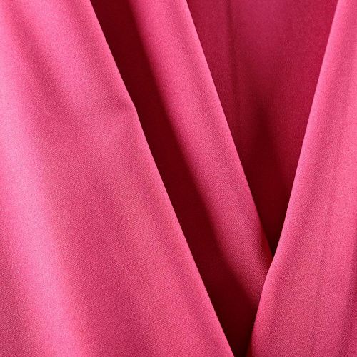Габардин К14-727 насыщенный розовый однотонный