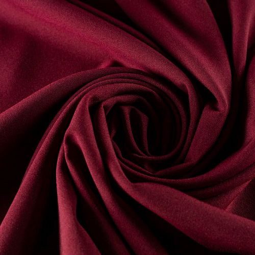 Ткань костюмно-плательная К33-379 винный однотонный