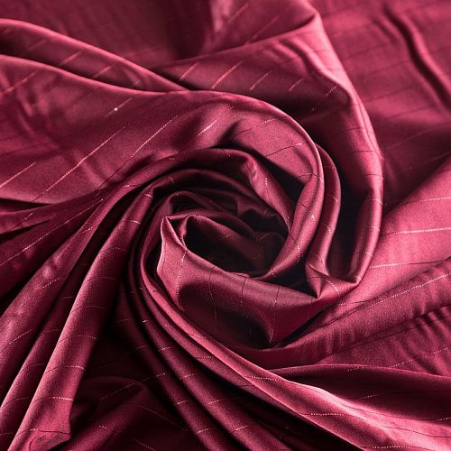 Шелк синтетический с люрексом 065-04163 винный