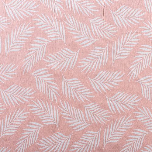 Тенсел 053-01269 пудрово-розовый принтованный