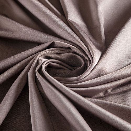 Лайкра 005-04214 бежево-серый однотонный