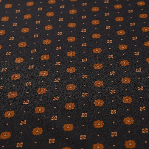 Вискоза 009-11958 черный принтованный