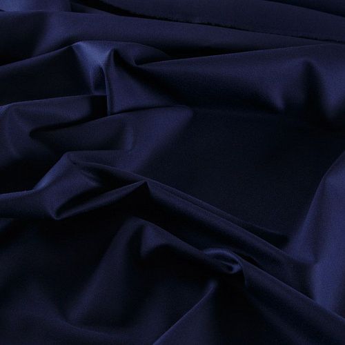 Джерси 014-12158 темно-синий однотонный