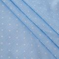 Бязь премиум ш.220 см 007-13830 светло-голубой принтованный