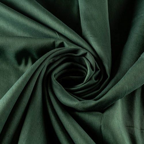 Батист К29-046 темно-зеленый однотонный