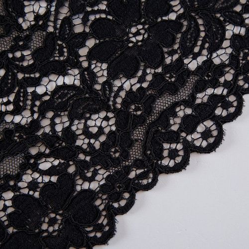 Гипюр 012-16486 черный