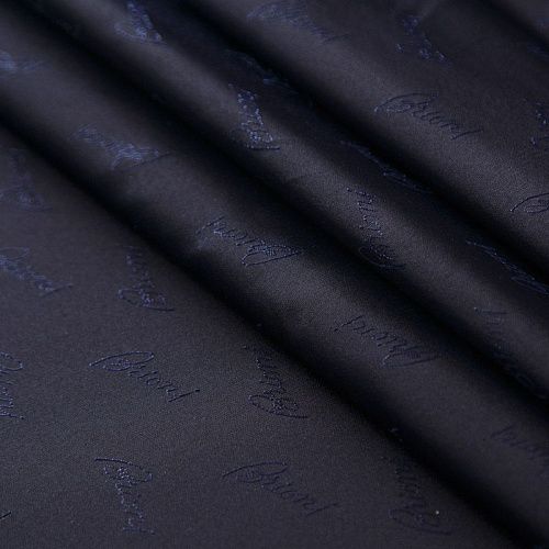 Ткань подкладочная 045-16710 иссиня-черный жаккардовый