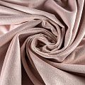 Ткань портьерная бархат 529-02-151 жемчужно-розовый однотоный