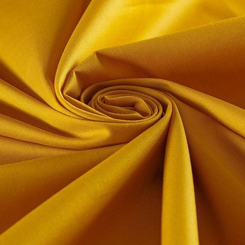 Хлопок стрейч 063-16508 горчичный