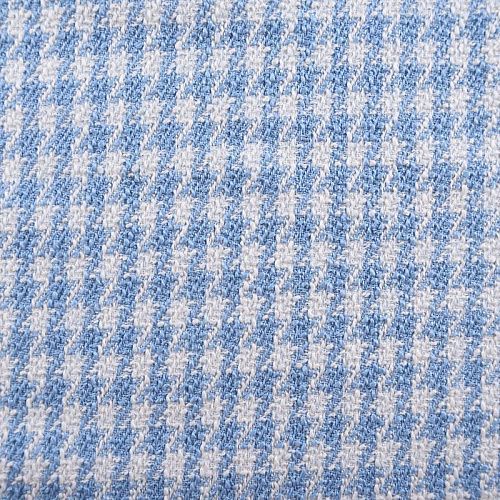 Твид шанель 052-10709 бело-голубой