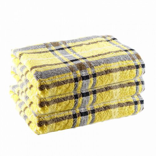 Полотенце CAWO 80х150 см махровое 1062-050 желтое