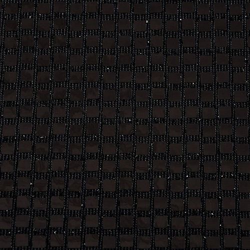 Трикотаж с пайетками 056-11077 черный