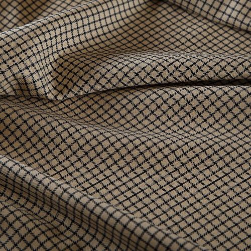 Шерсть костюмная Gucci 025-19091 песочный клетка